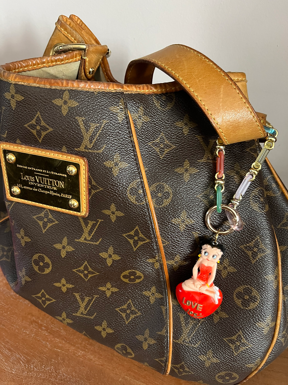 Thumbnail: Betty Boop Love 100%- Bag/Keys Charm