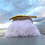 Miniatura: WHITE SWAN Crochet Clutch with Handle Ornated