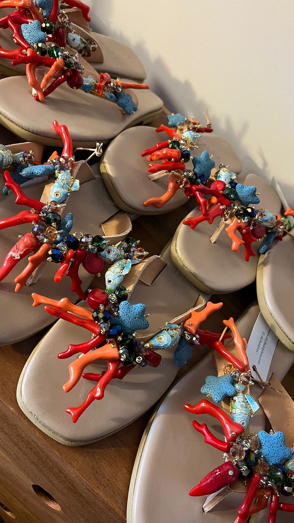 Thumbnail: "OCEAN REEF" NUDE SANDALS