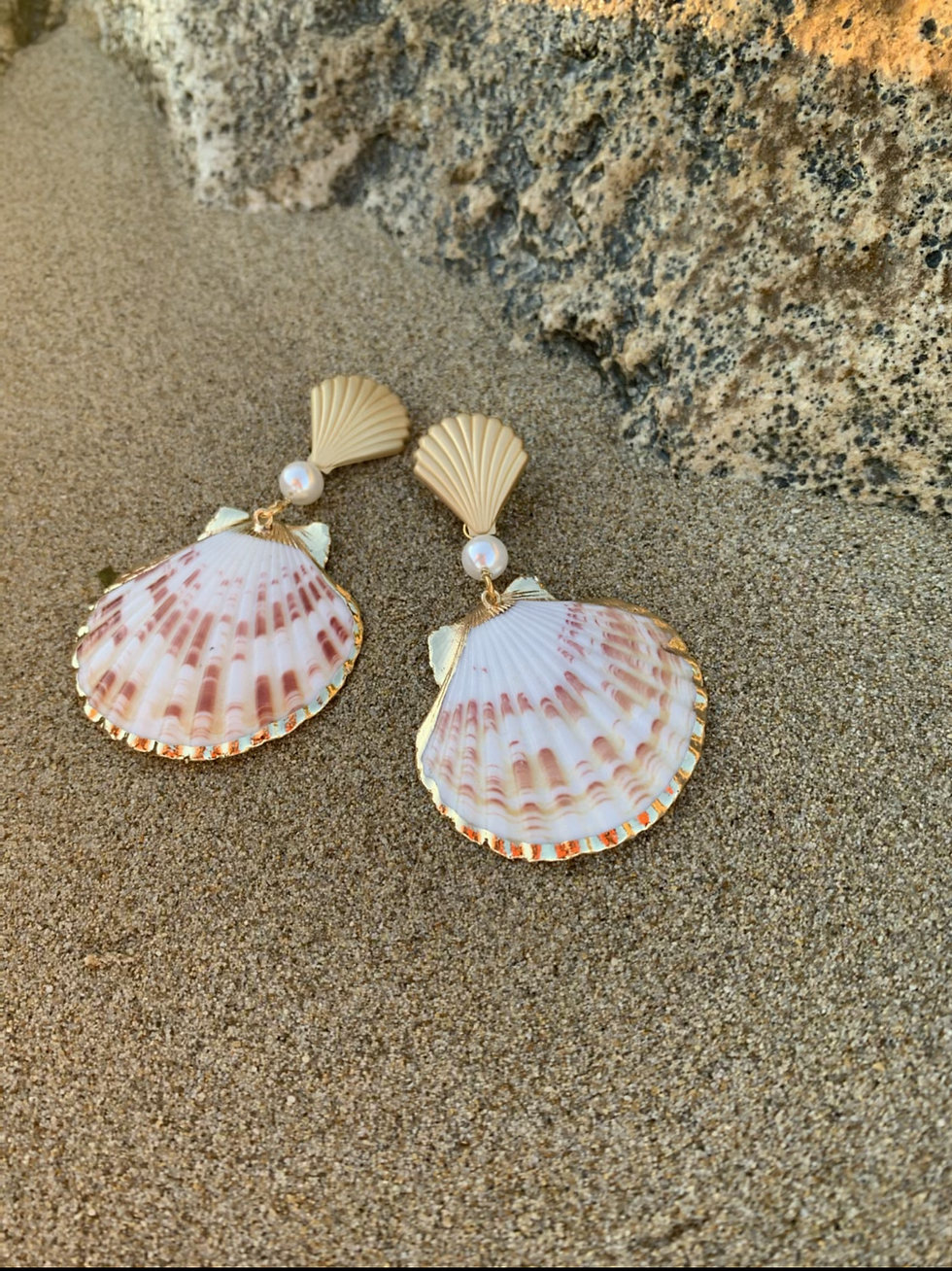 Miniatura: Seashell earrings "Mirto II"