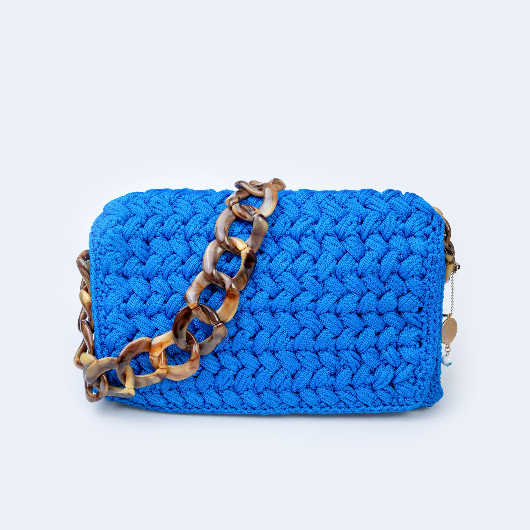Crochet Handwoven Crossbody Bag  - CLOTHO