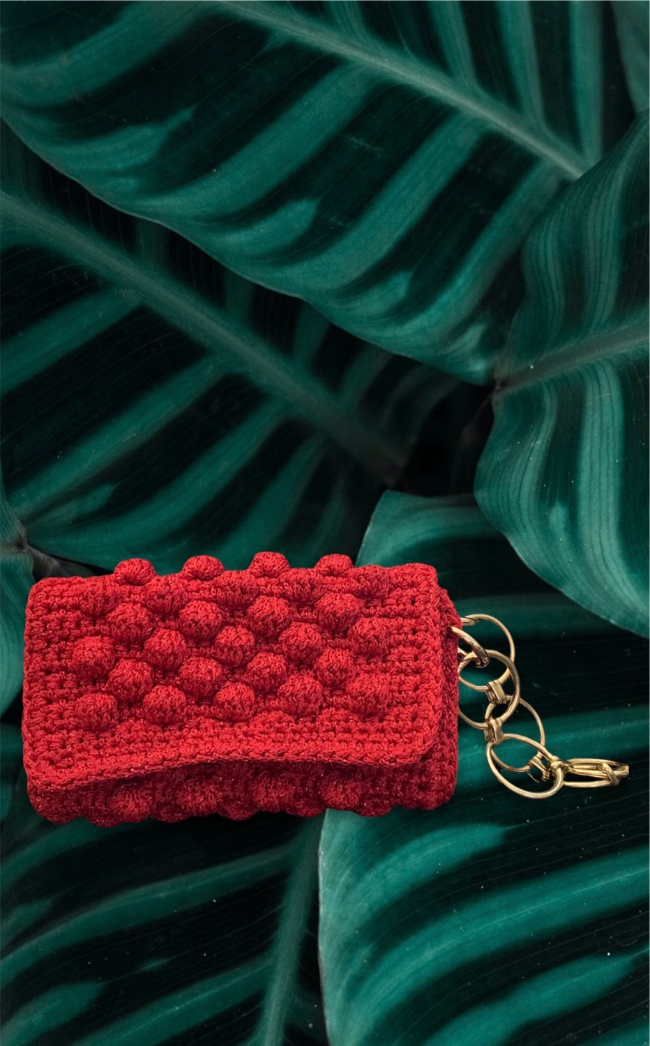 Thumbnail: Small Handwoven Clutch - "Roxy"