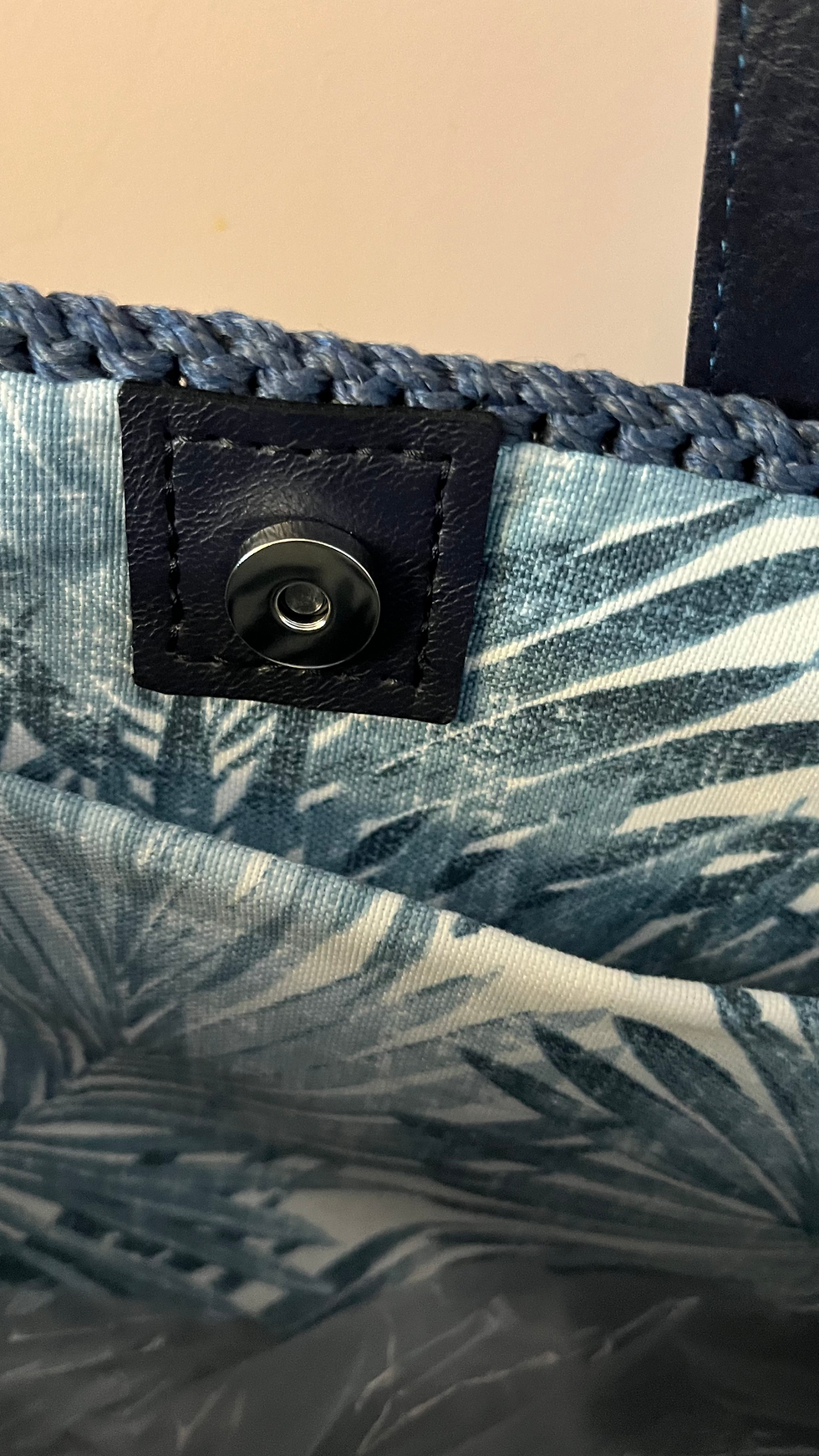 Miniatura: Handwoven Large Tote - GILDA Navy Blue