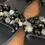 Miniatura: Jeweled leather sandals full of  pearls "Nymphaia”
