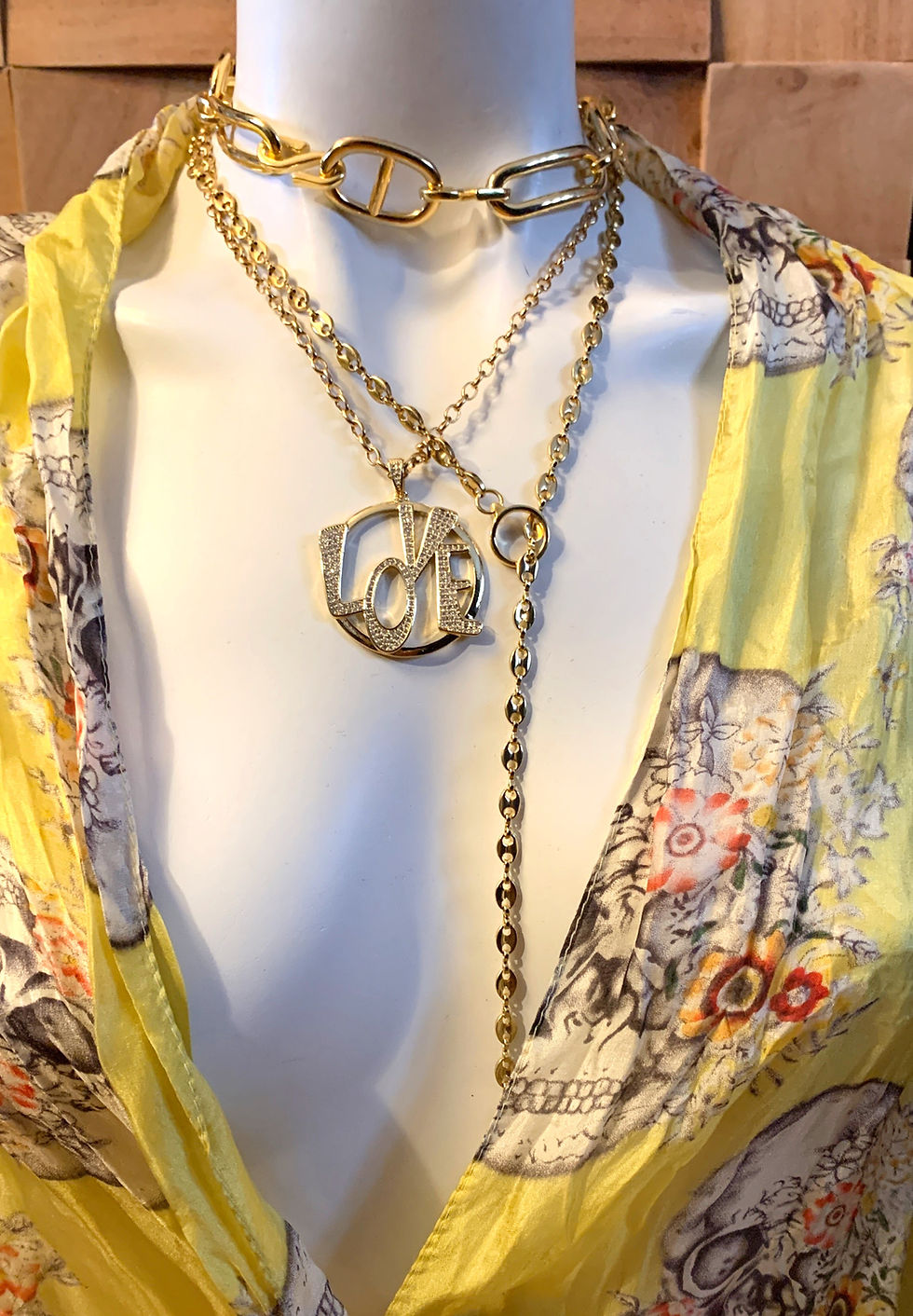 Miniatura: Anchor Link Toggle Necklace "Thita"