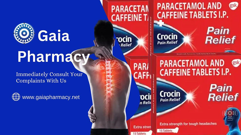 paracetamol and caffeine pain killer