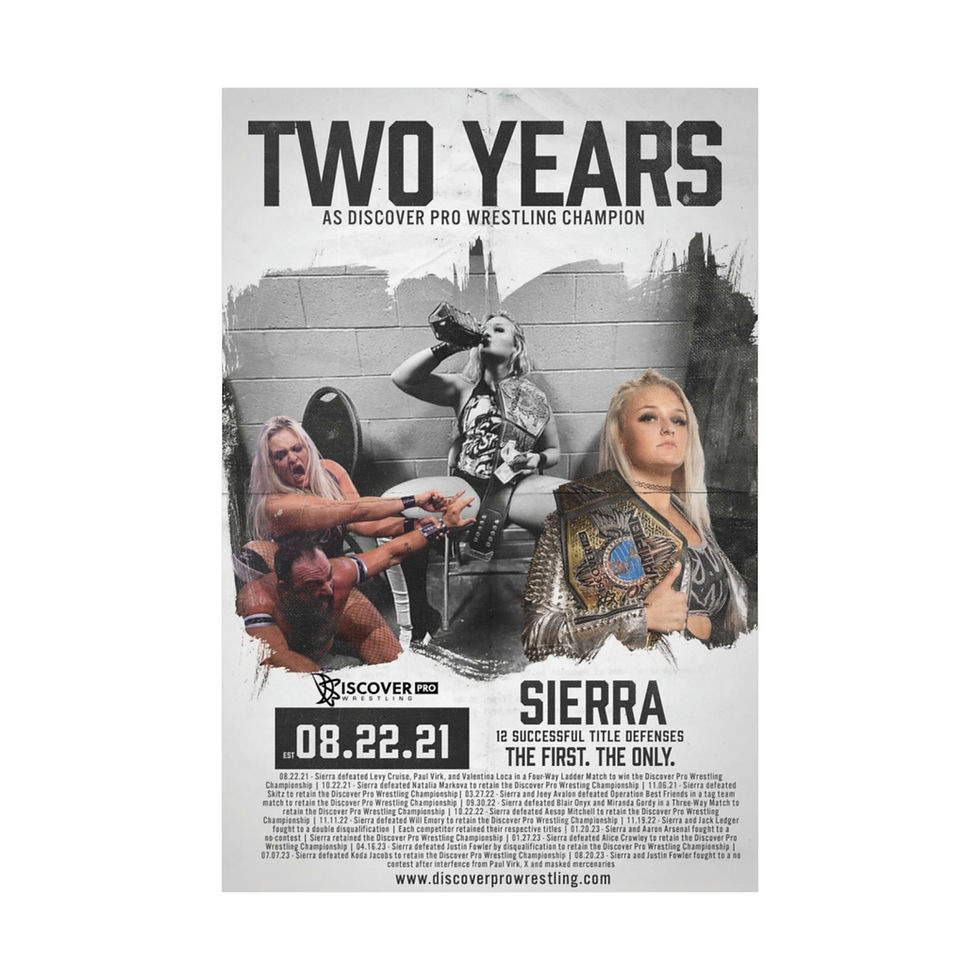 Thumbnail: Sierra 2-Year Commemorative Championship Poster