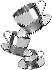 Stainless Steal Thermal Double wall coffee espresso cups