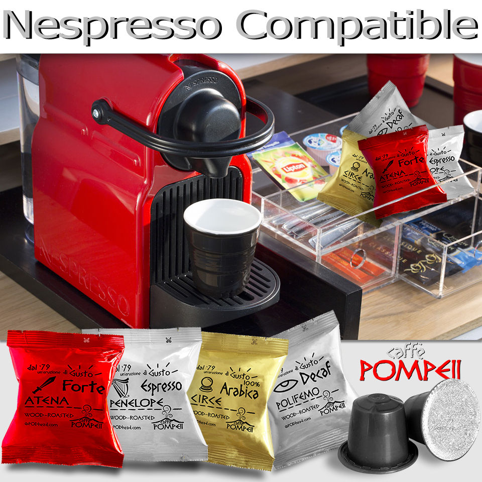 Thumbnail: POLIFEMO Decaf Capsules for All Nespresso OriginalLine Machines