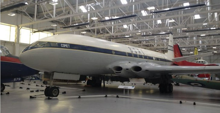 DeHavilland Comet - RAF Cosford - Dave Thompson via Wikimedia Commons.jpg