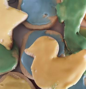 Here are some of the finished cookies :)