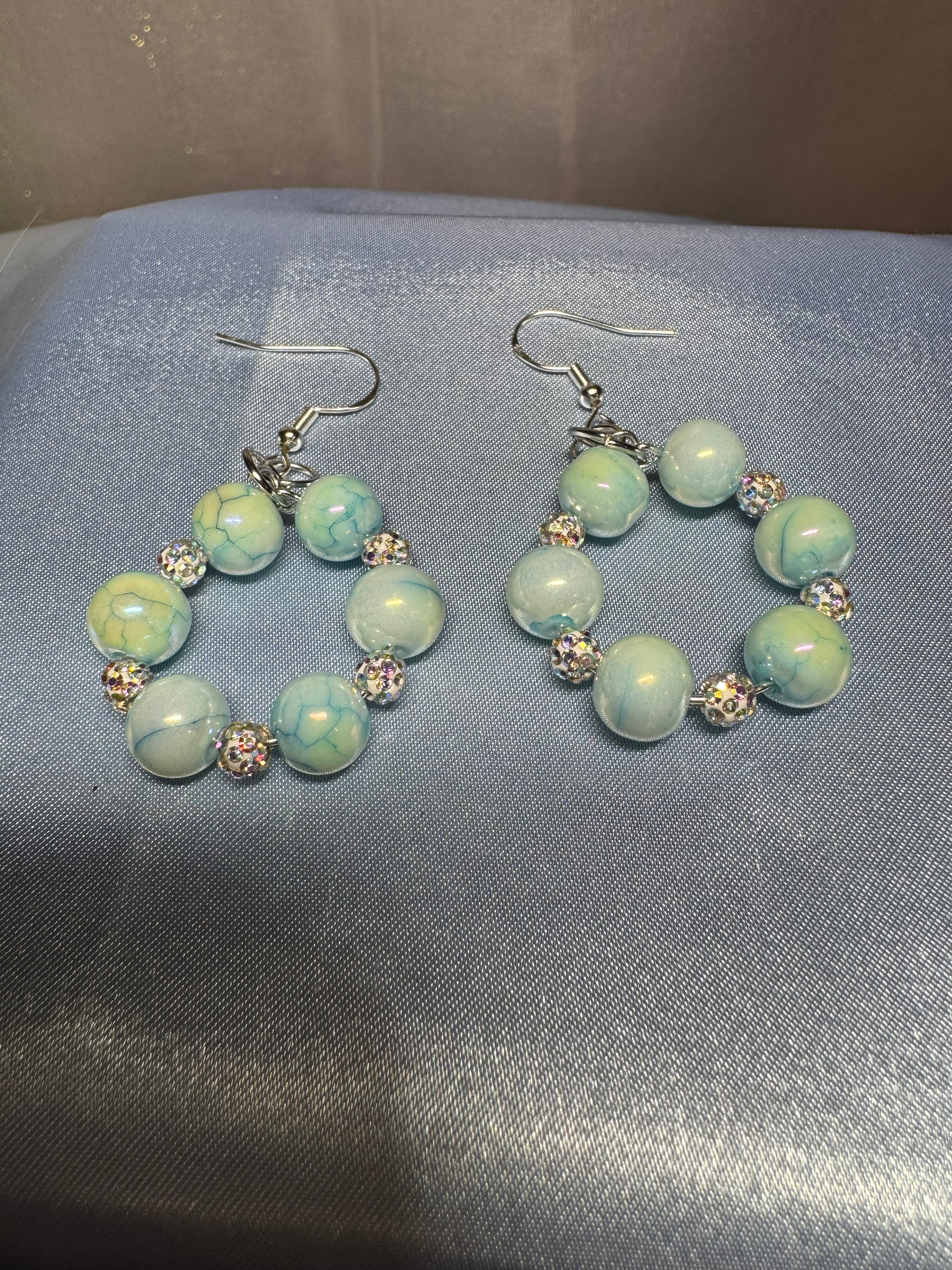 Glass Beads Earrings