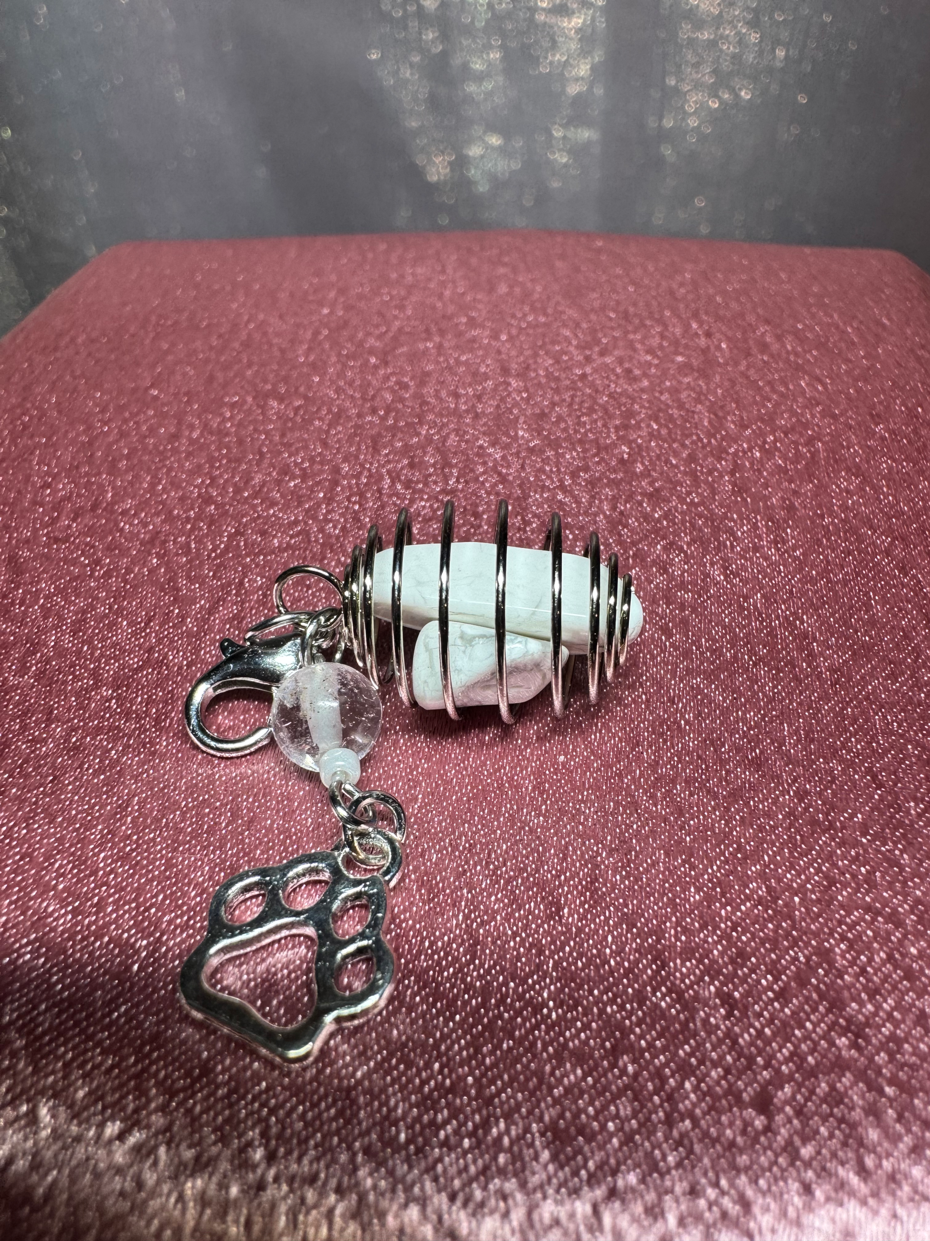 Howlite Pet Charm