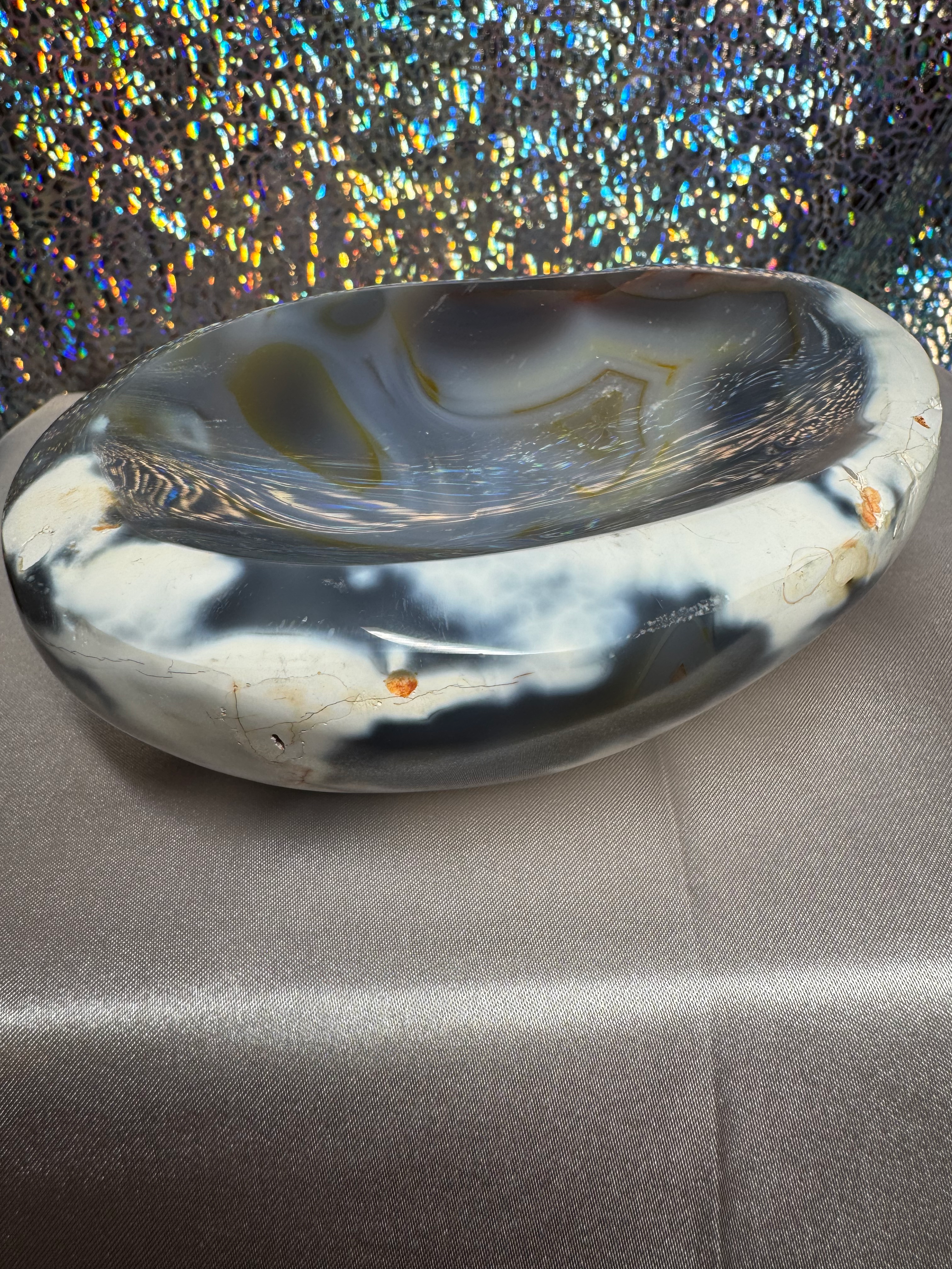 Orca Agate Bowl