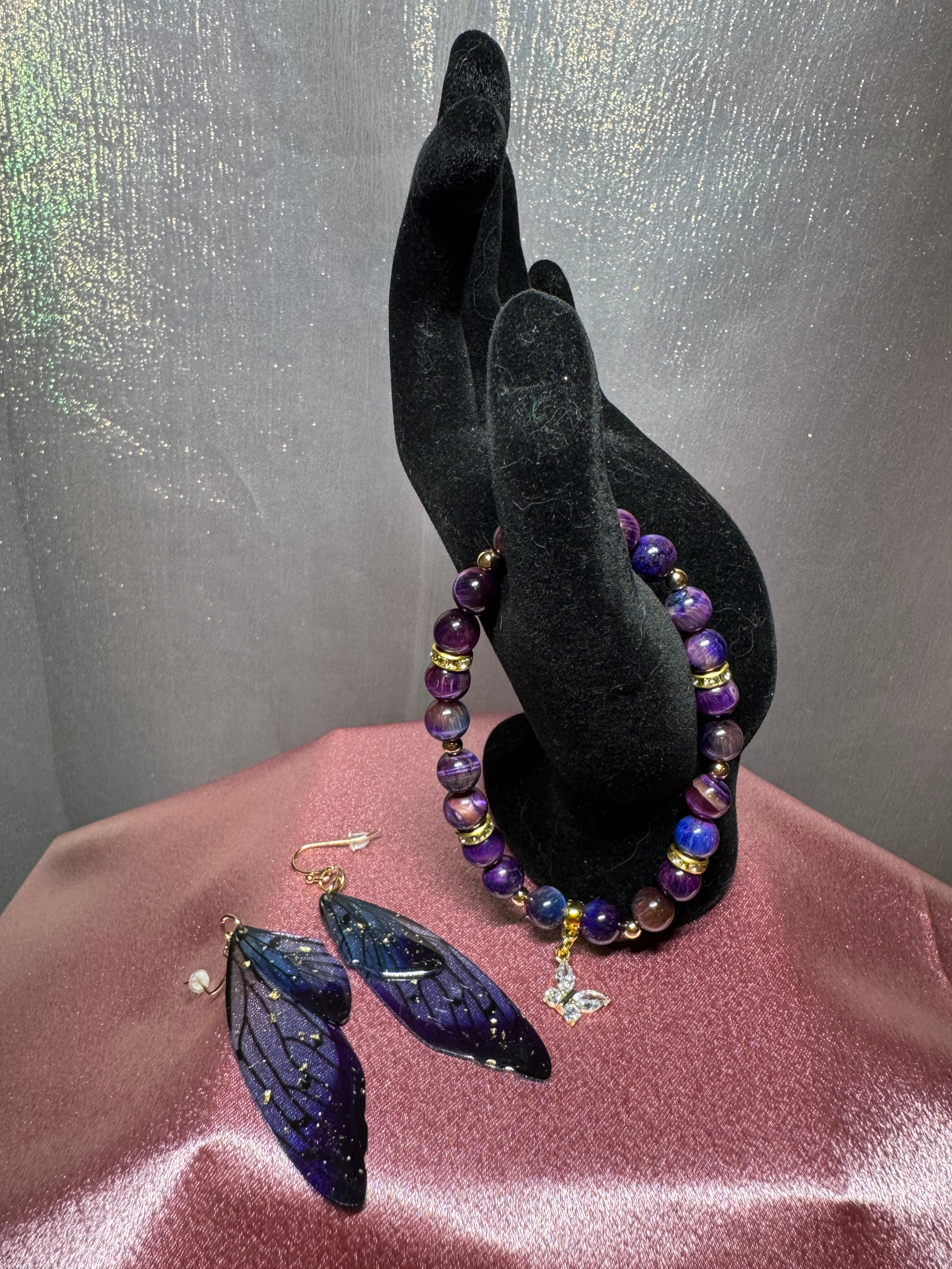 Galaxy Tigers Eye and Butterfly Wings et