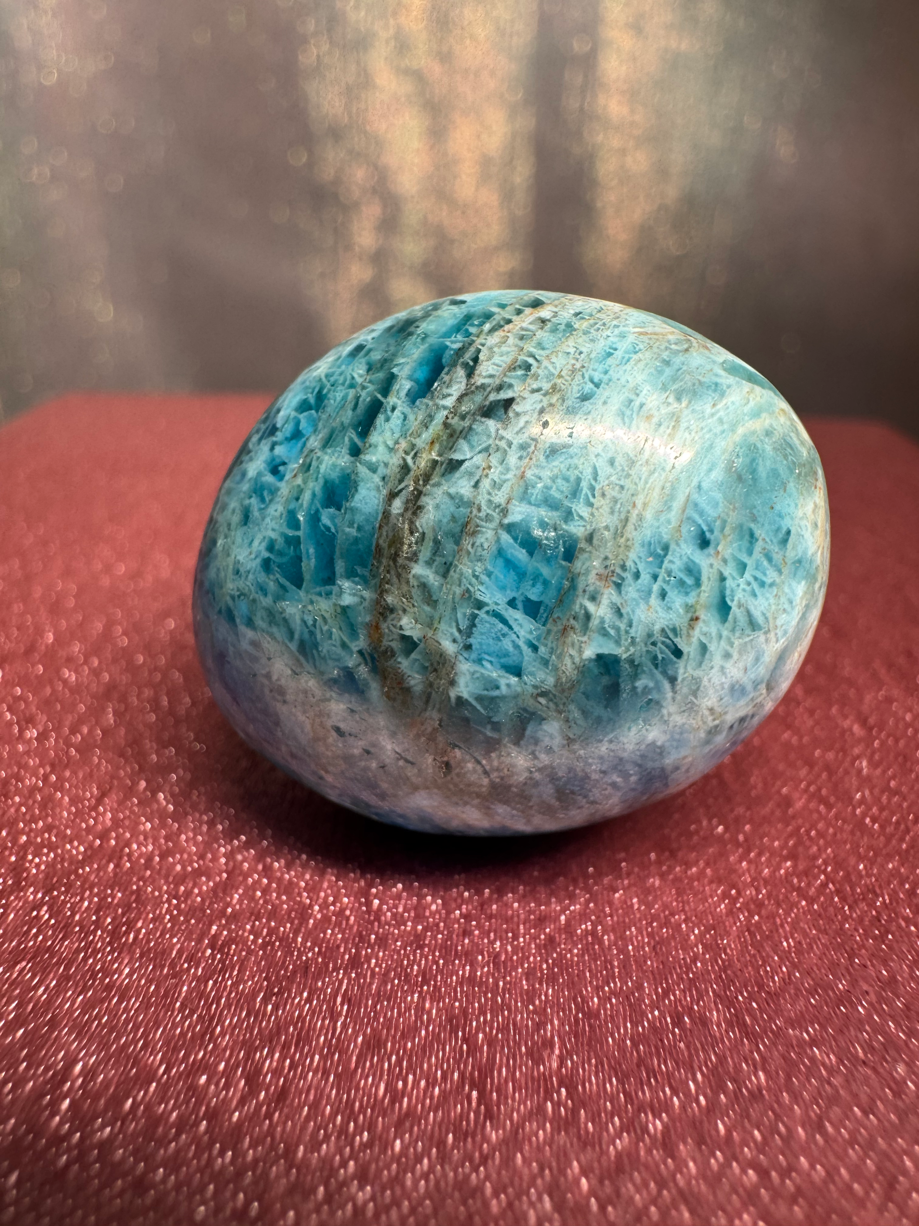 Blue Apatite Car Vent