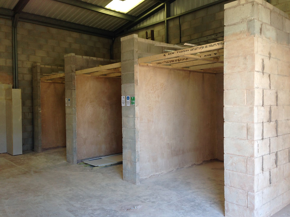 Plastering Bays 7.5 m2