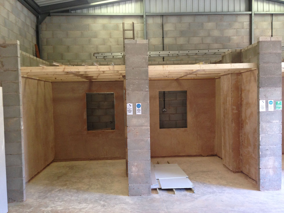 Plastering Bays