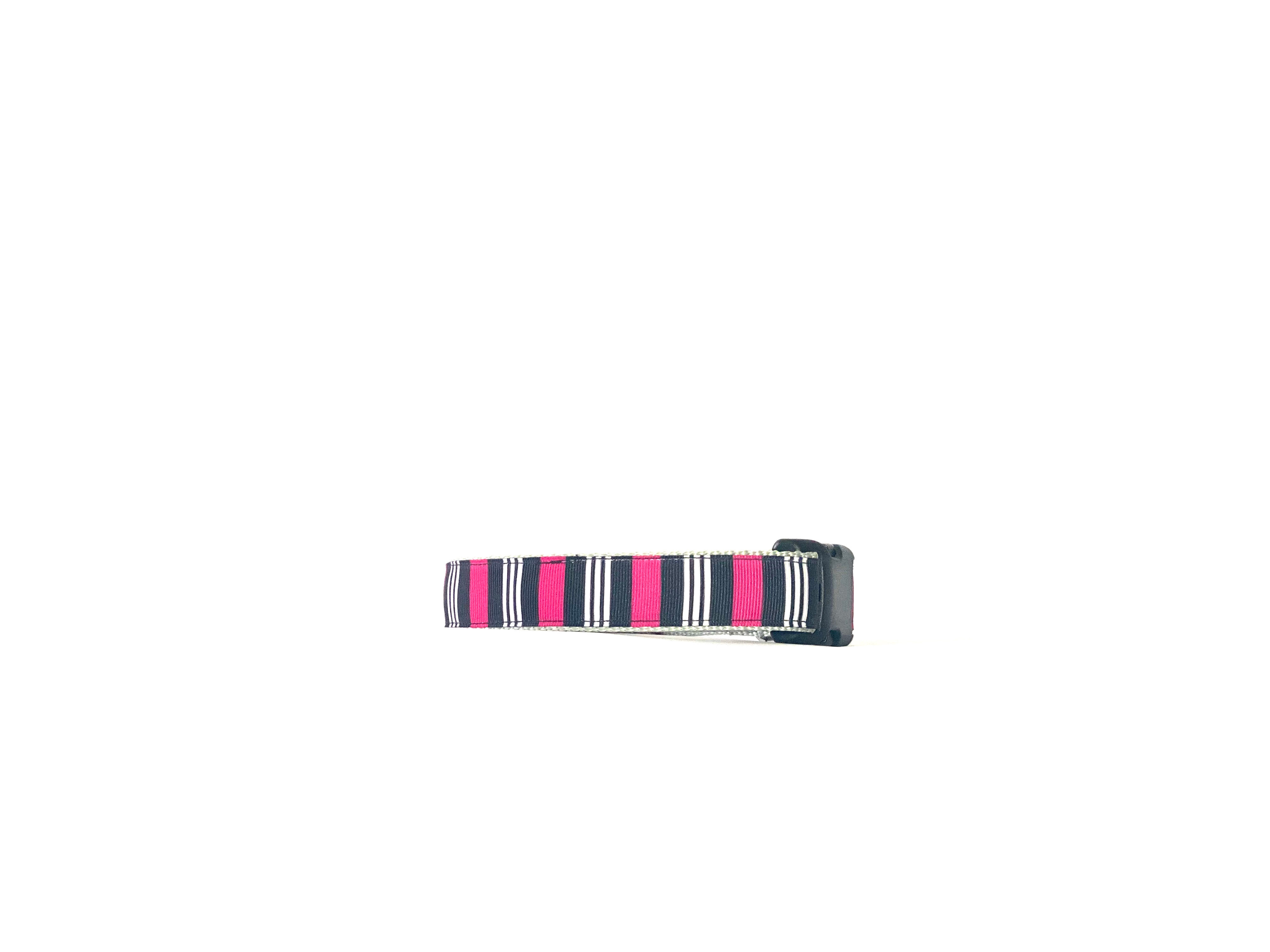 Pink & Black Stripes