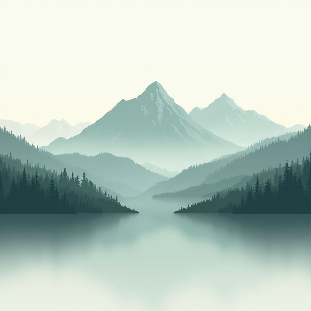 Misty Mountain Vista