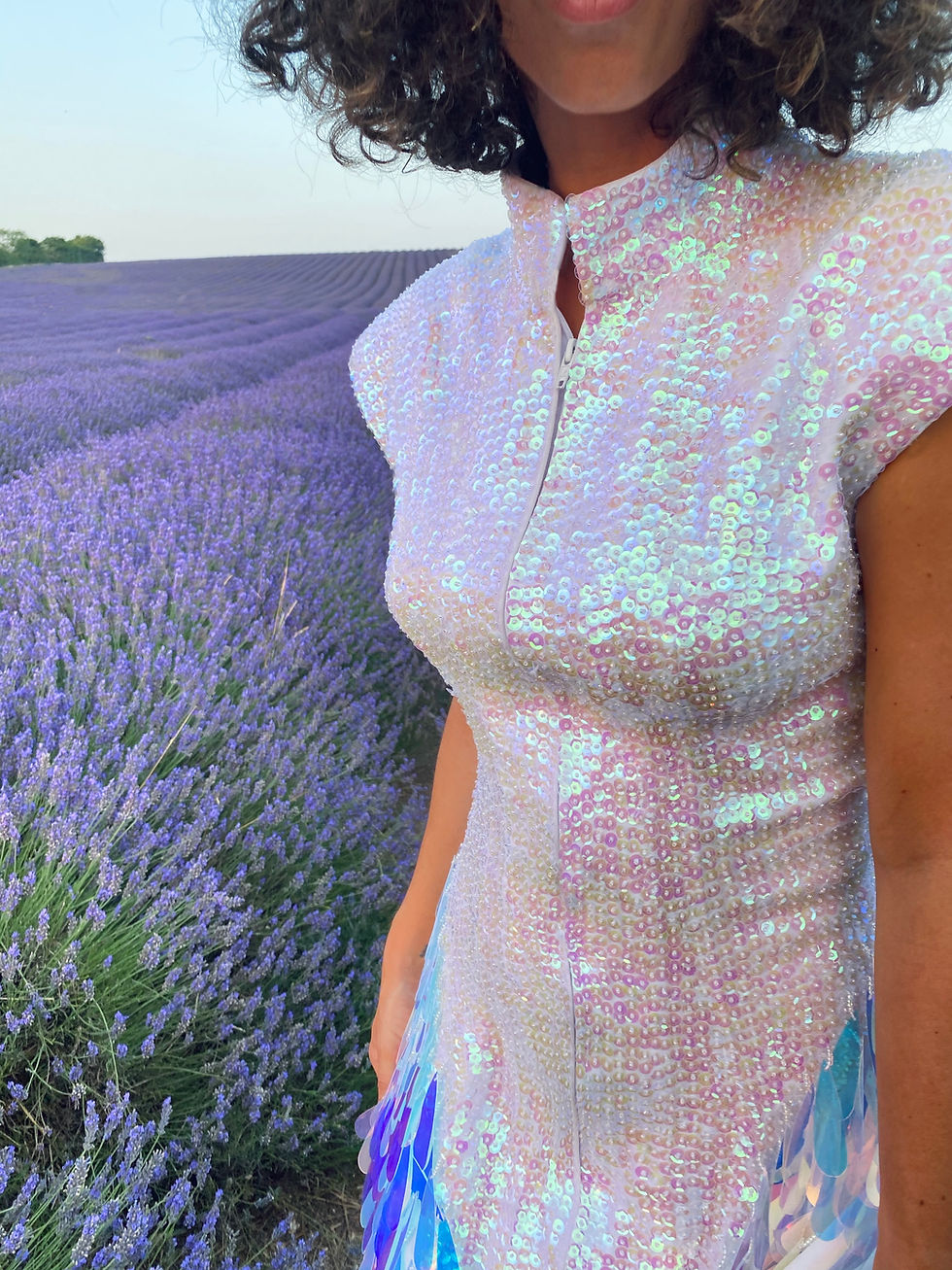 Thumbnail: Lavender Disuko Mini Dress