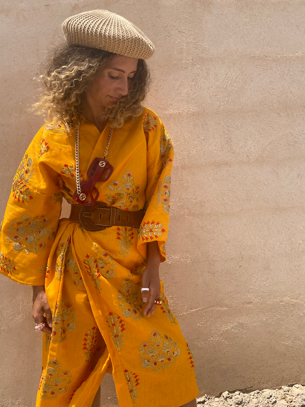 Thumbnail: HIYASU KIMONO APRICOT