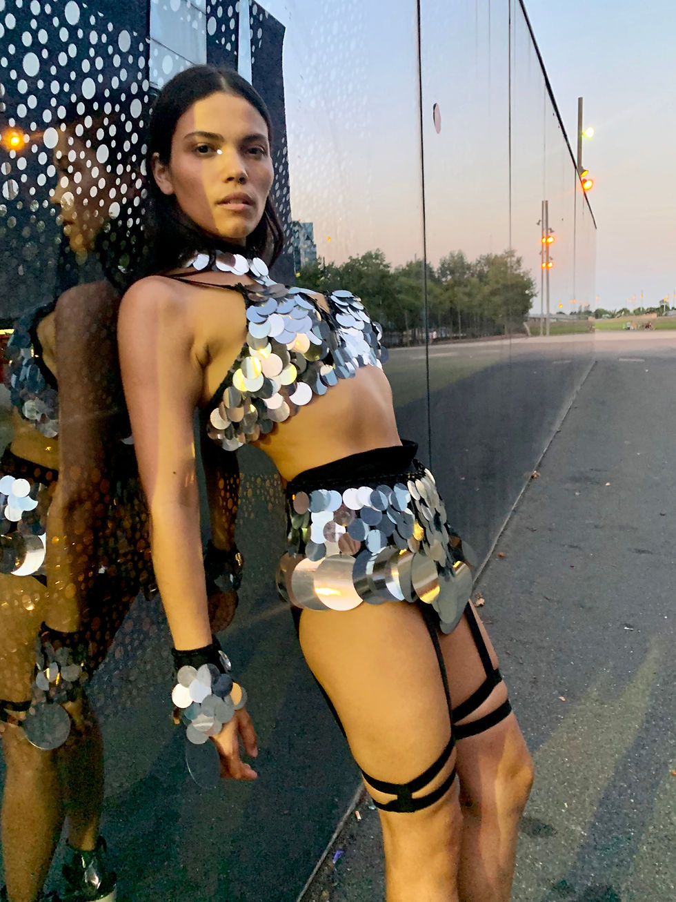 Thumbnail: BABi DiSCO SKIRT