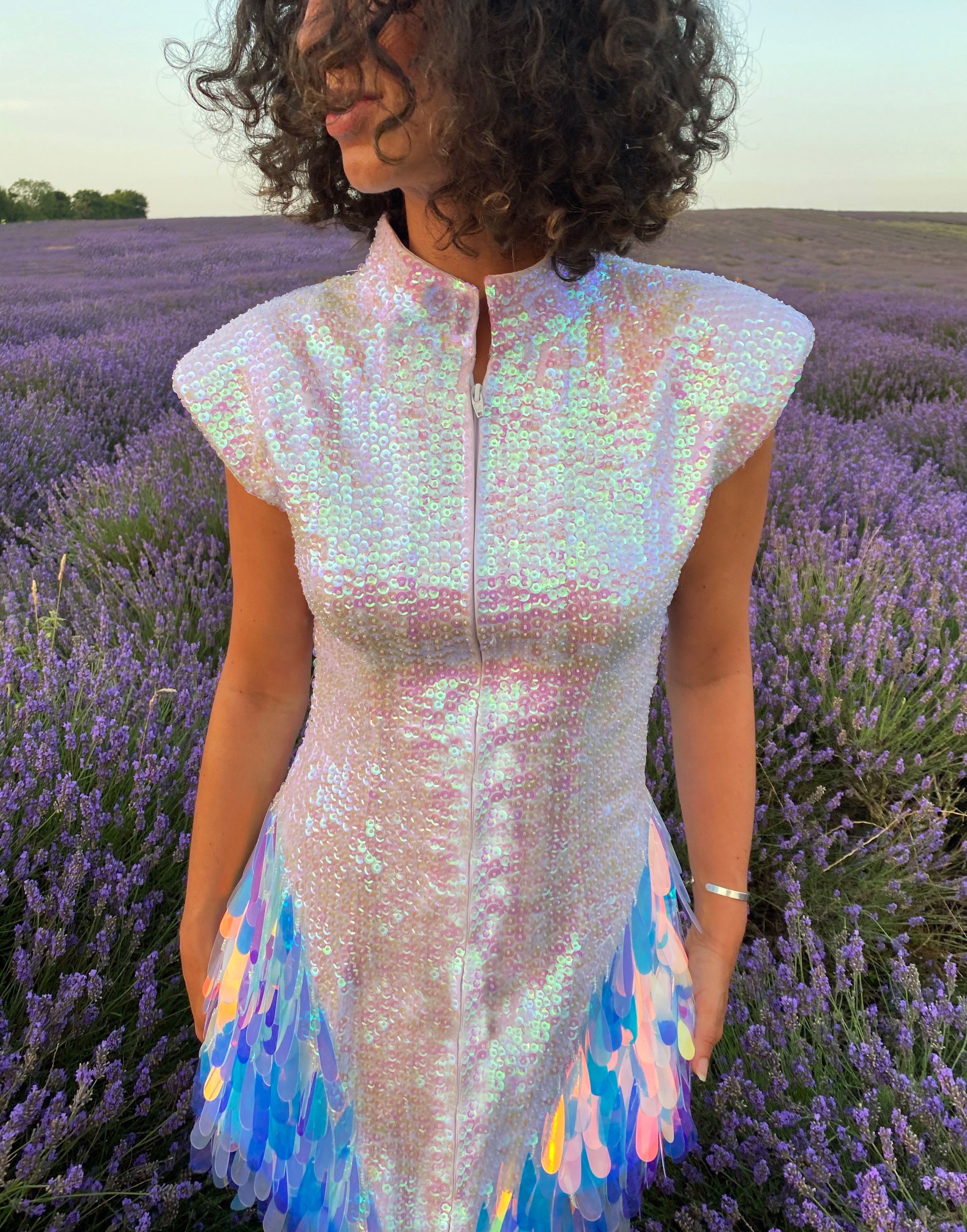 Lavender Disuko Mini Dress *READY TO SHIP!