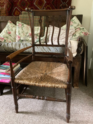 Arts n Crafts Rush Armchair.