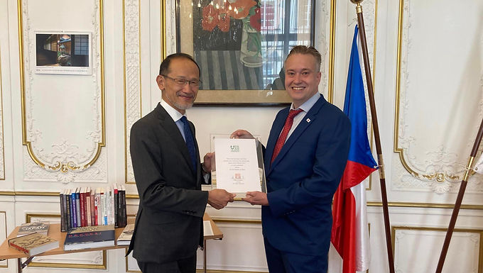 Dr. Kodet met with the Japanese ambassador