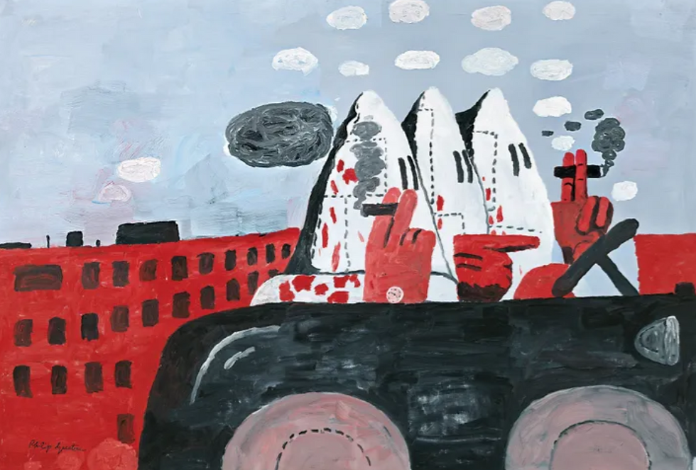 Figure 6. Philip Guston was a generic AbEx guy. Then he became Philip Guston. Photo: © Estate of Philip Guston, Courtesy the estate and Hauser & Wirth. Photograph by Genevieve Hanson
