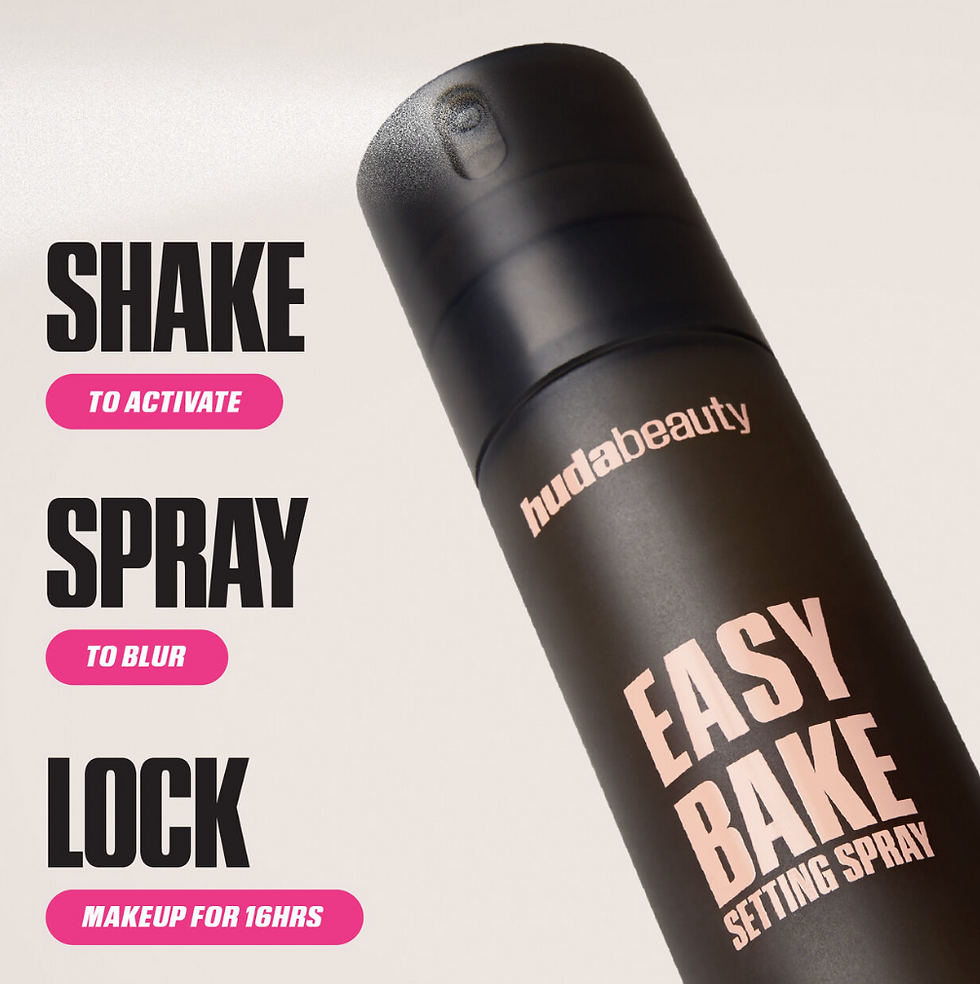 Thumbnail: Huda Beauty Easy Bake Setting Spray with 16-Hour Wear
