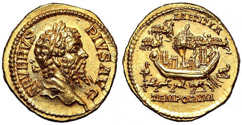 The 7th Ludi Saeculares in the roman coinage.