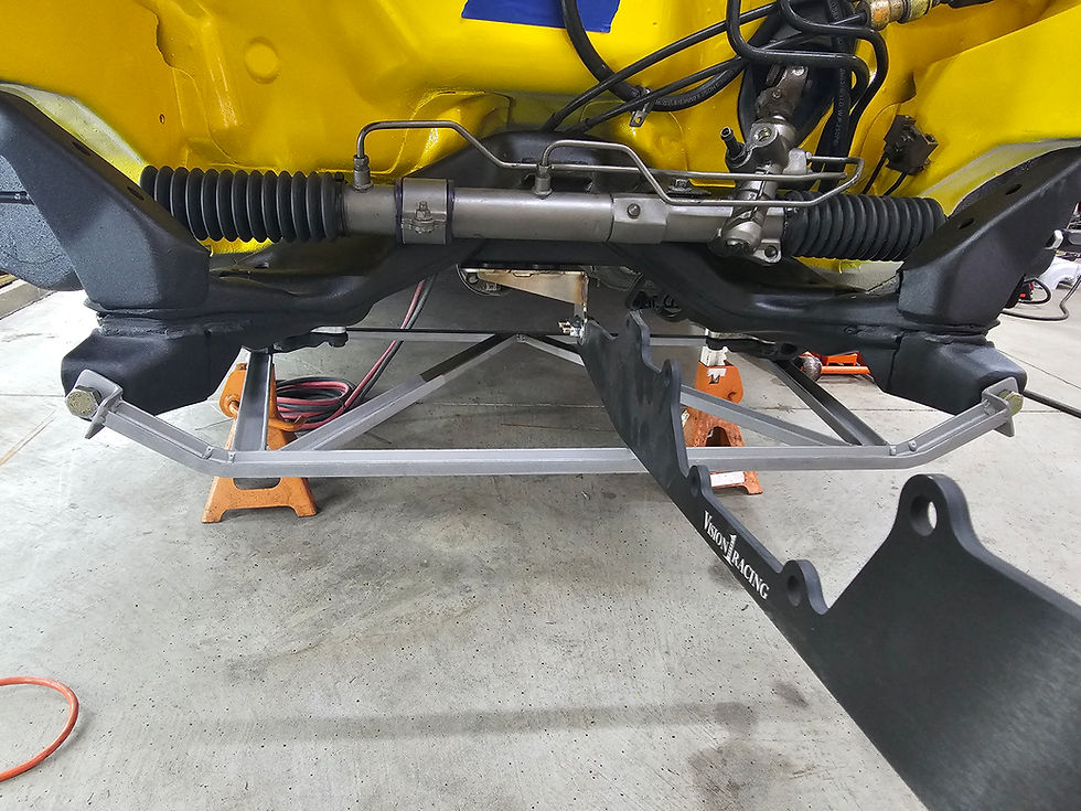 Thumbnail: 4pt Lower Support Brace Nissan Sentra B15