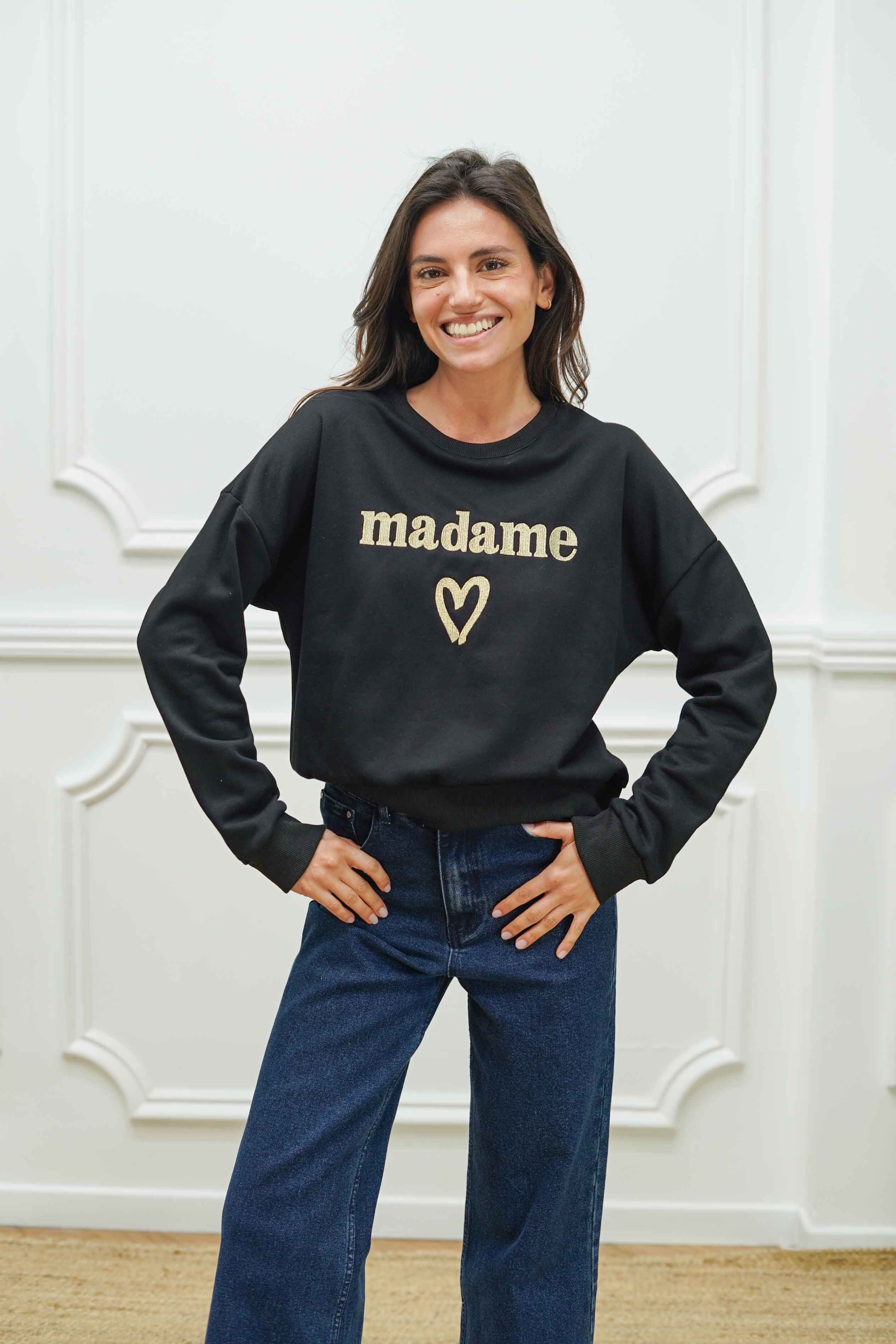 Sweat Madame brodé