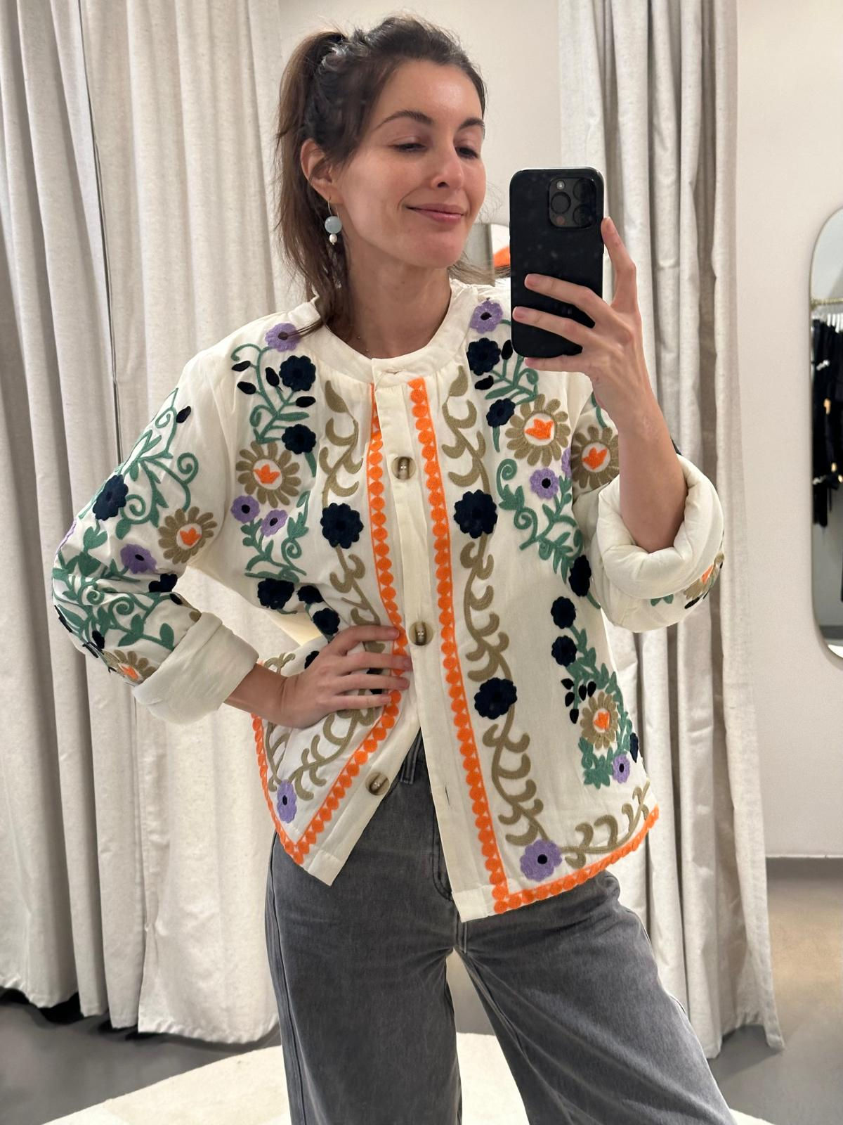 Veste Brodée