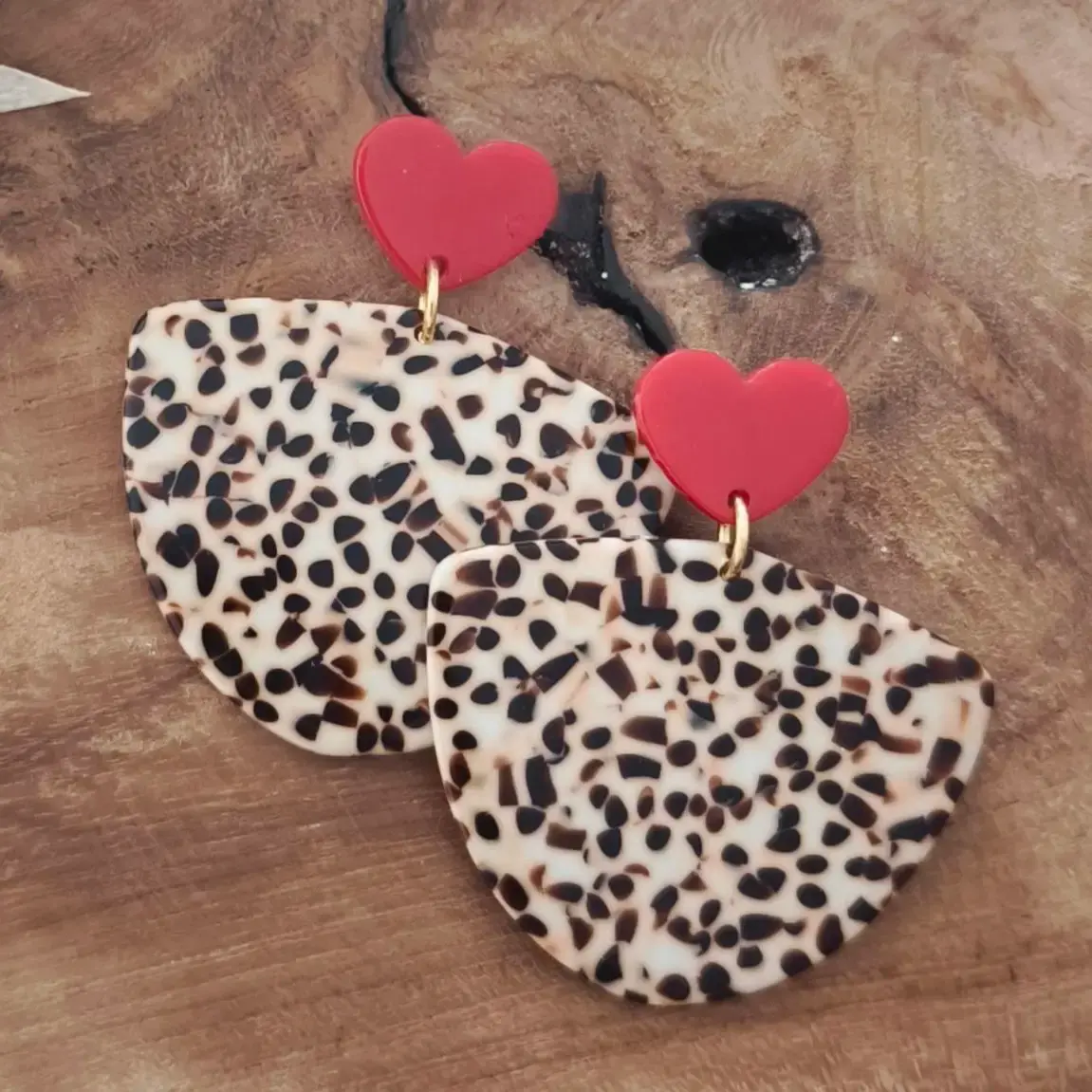 Boucles d'oreillesTigré cookie