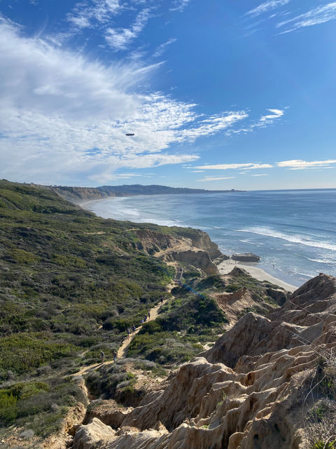San Diego Torrey Pines La Jolla state park hiking