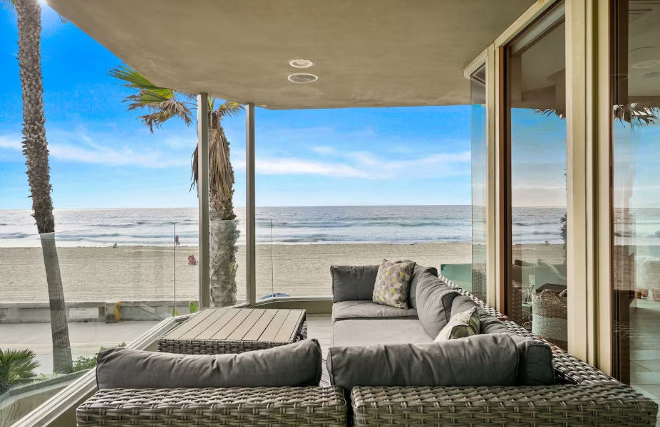 mission beach balcony ocean view