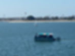 paddle pub san diego on a sunny mission bay day