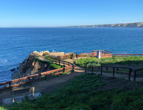 San Diego hike trail La Jolla Coast Walk Trail La Jolla Cove