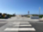 ADA-compliant concrete ramp providing beach access at Coronado Beach in San Diego