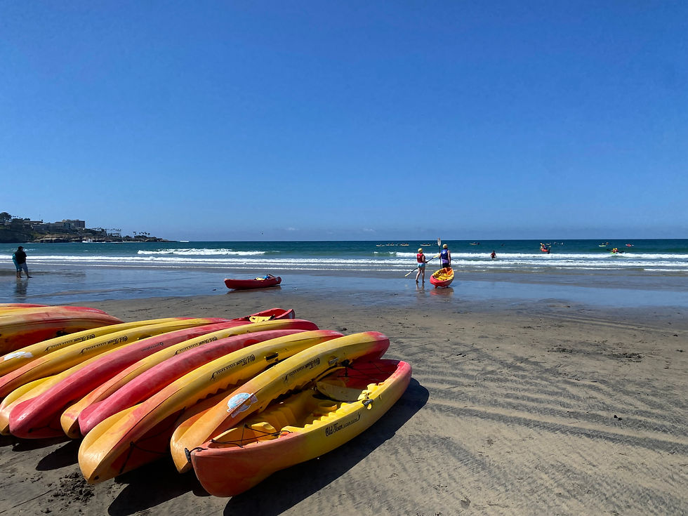 kayaking la jolla shores