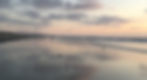 low tide sunset at mission beach