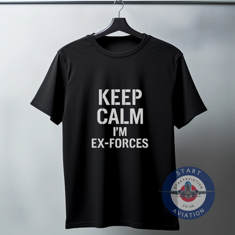Keep Calm I’m Ex-Forces Amazon T-Shirt