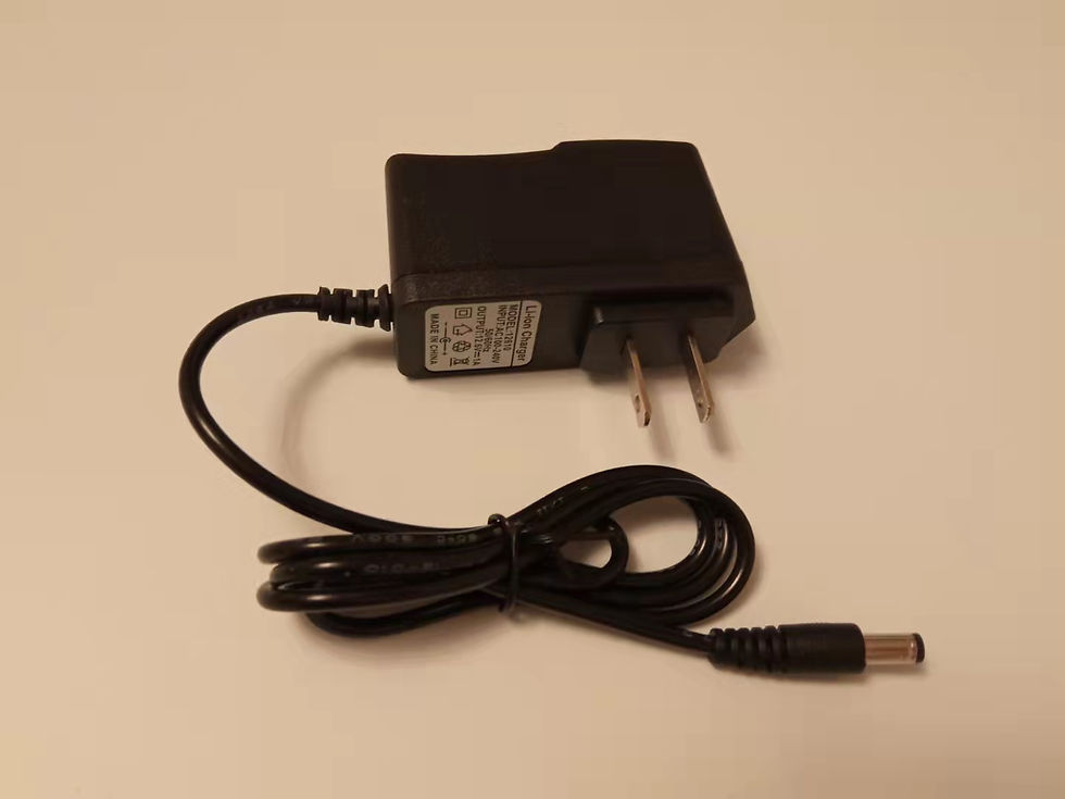 Thumbnail: Portable 12.6V Battery with Compact Box and Voltage Indicator 6Ah/10Ah Capacity