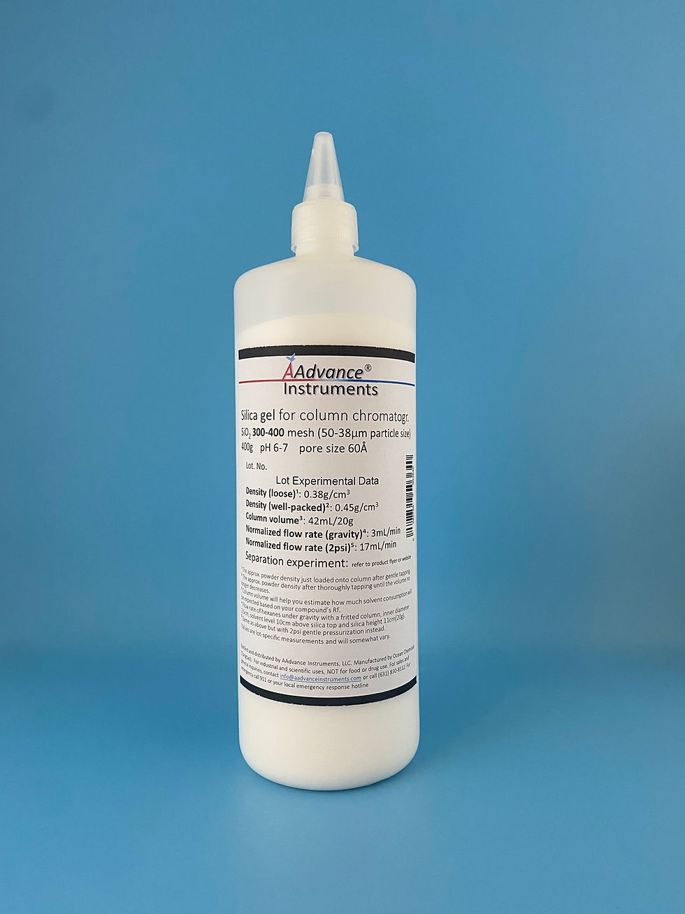 Silica Gel for Column Chromatography 300400 mesh AAdvance Instruments