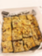 흑임자 크럼블 찹쌀파이 black sesame crumble rice pie