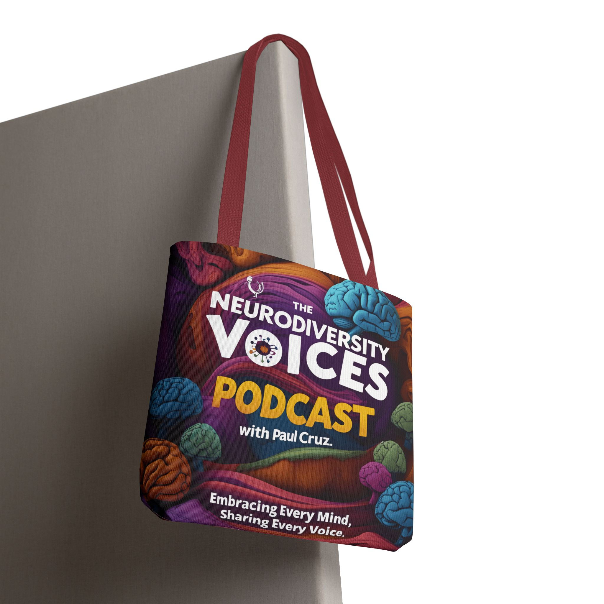 The Neurodiversity Voices Podcast Tote Bag