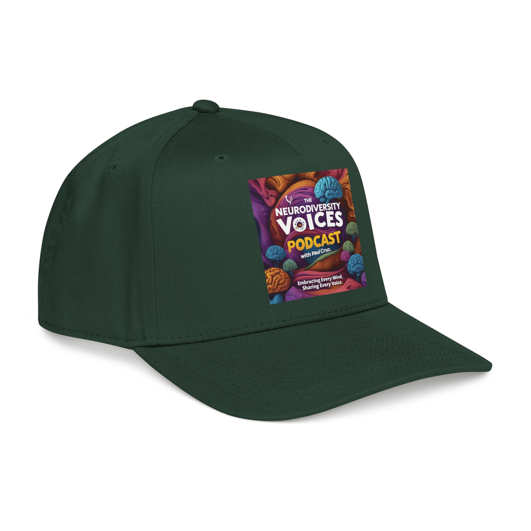 The Neurodiversity Voices Podcast Baseball Cap — Branded Logo Hat
